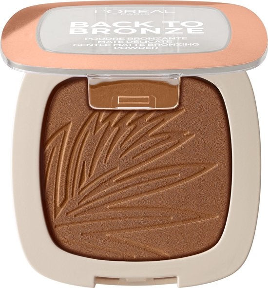 L'Oréal Wake Up & Glow Bronzer - 02 Back To Bronze - Matterende Bronzer