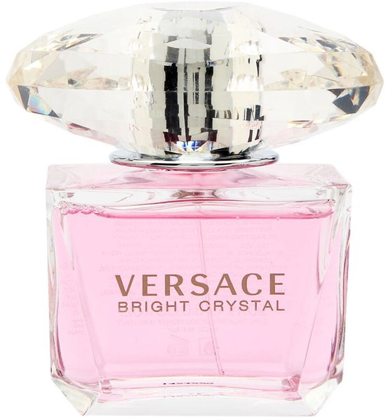Versace Bright Crystal Eau De Toilette 90ml With Shower Gel 100ml Body Lotion 100ml And Bag