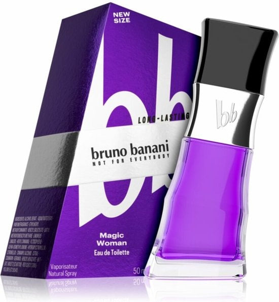 Bruno Banani Magic Woman Eau De Toilette - 50 ml - Dam - Packaging damagedperfume