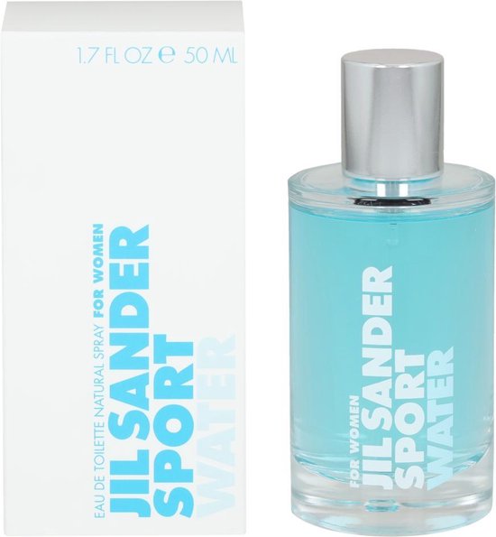 Jil Sander Sport Water Women - 50 ml - Eau De Toilette - damesparfum - Verpakking beschadigd