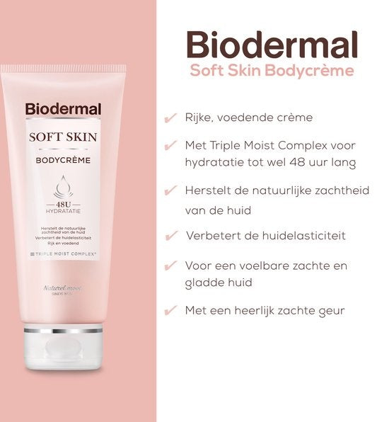 Biodermal Soft Skin Bodycrème 200ml