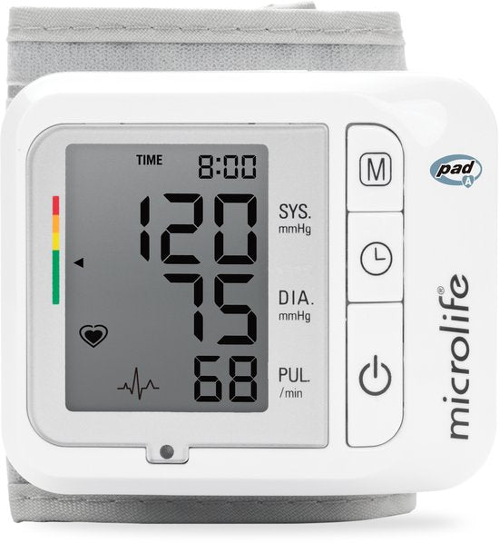 Microlife BP W1 Basic - Pols Bloeddrukmeter - Klinisch Gevalideerd - Nr. 1 bij Huisartsen - Onregelmatige Hartslag Detectie