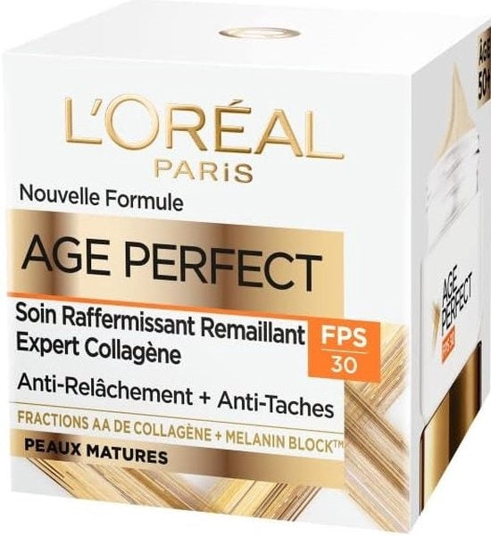 L'Oréal Paris Age Perfect Collagen Expert Firming Care Tagescreme LSF30 – Reife Haut – 50 ml