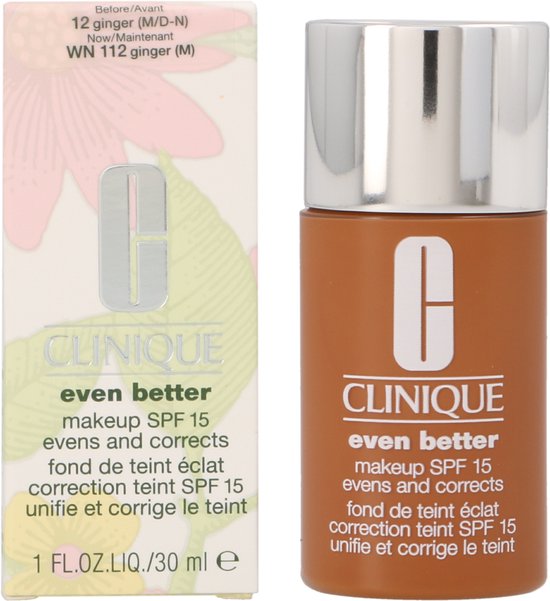 Clinique Even Better Foundation - WN112 Ginger - Met SPF 15 30ml