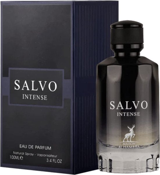 Maison Alhambra EDP Salvo Intense 100 ml - Men's perfume - Packaging damaged