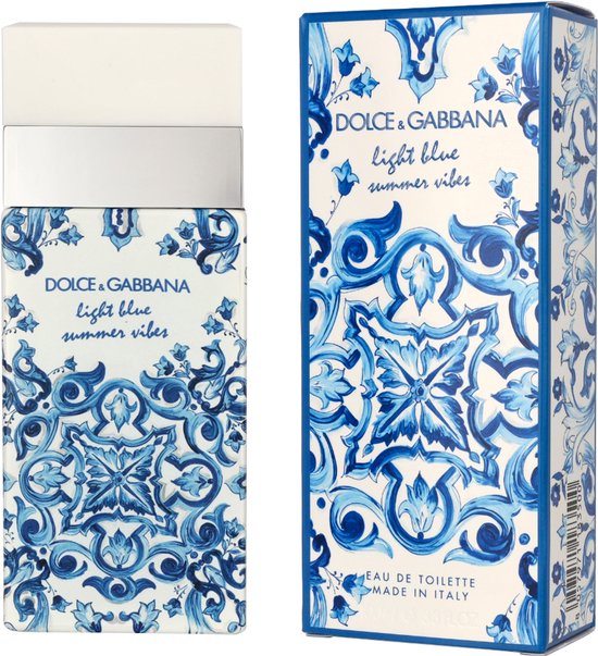 Dolce & Gabbana Light Blue Summer Vibes Eau de Toilette Spray 100ml- damesparfum