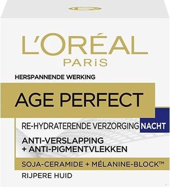 L'Oréal Paris Age Perfect Anti Wrinkle - 50 ml - Night Cream - Packaging damaged