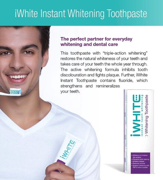 iWhite Toothpaste - Packaging damaged