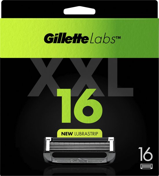 GilletteLabs Scheermesjes - 16 stuks- Verpakking beschadigd