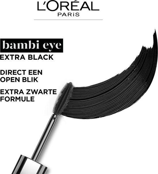 L'Oréal Paris Bambi Eye by False Lash Mascara , Extra Black