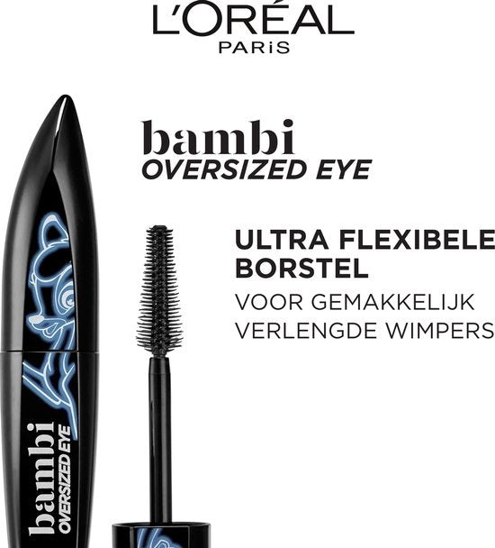 L'Oréal Paris Bambi XXL Oversized Eye Mascara - Black - Volume &amp; Length Mascara - 8,9ml