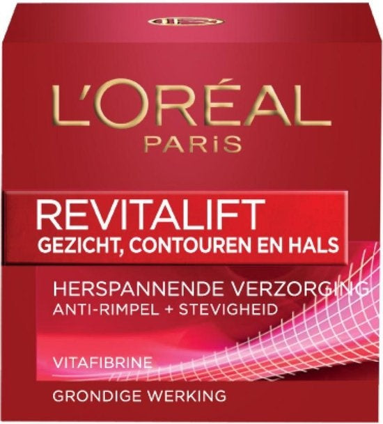 L'Oréal Paris Revitalift Face and Neck Cream - 50 ml - Anti Wrinkle - Packaging damaged