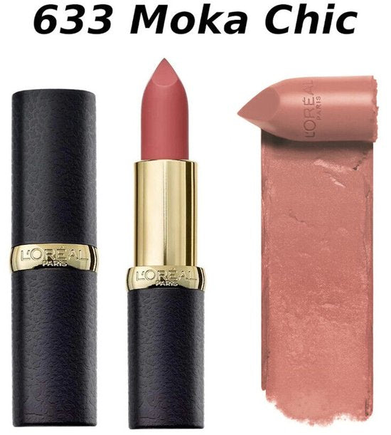 L'Oréal Paris Color Riche Matte Lipstick - 633 Moka Chic
