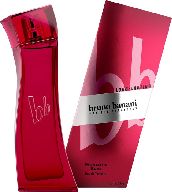 Bruno Banani Womans Best Eau de Toilette Spray 50 ml - damesparfum - Verpakking beschadigd