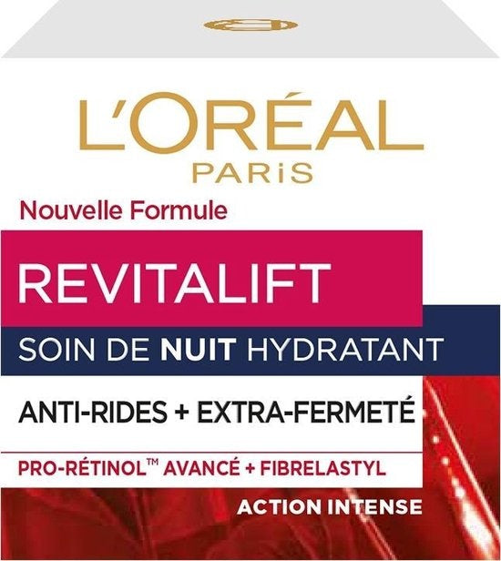 L'Oréal Paris Revitalift Nachtcreme – Anti-Falten – 50 ml