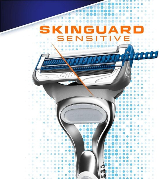 Gillette Skinguard Sensitive Rasierer + 1 Nachfüllklinge