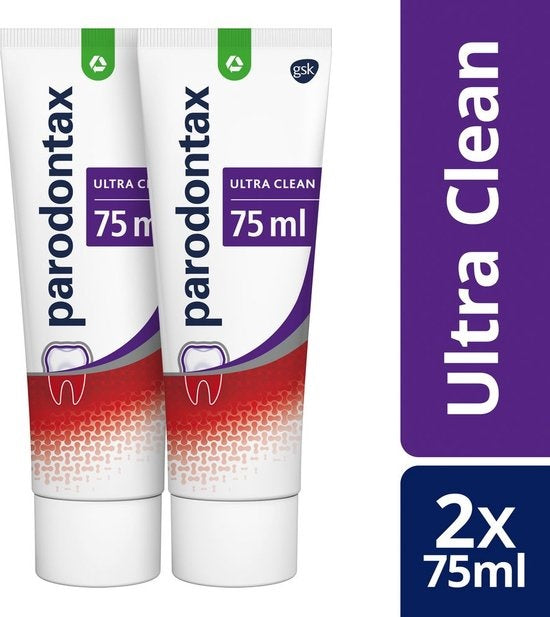 Parodontax Ultra Clean Duo - Verpakking beschadigd