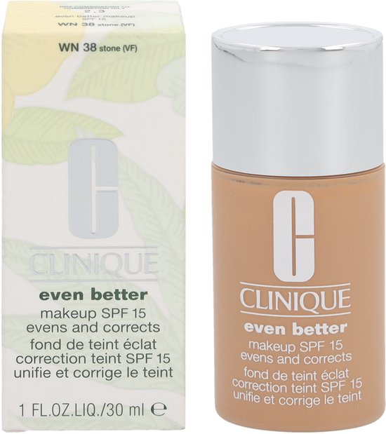 Clinique Even Better Foundation - WN38 Stone - Met SPF 15  Verpakking beschadigd