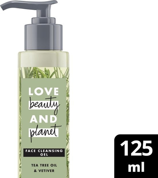 Love Beauty and Planet - Gesichtsreiniger Teebaumöl &amp; Vetiver - 125 ml