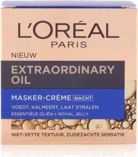 L'Oréal Paris Extraordinary Oil Night Cream - 50 ml Nourishing - Packaging damaged