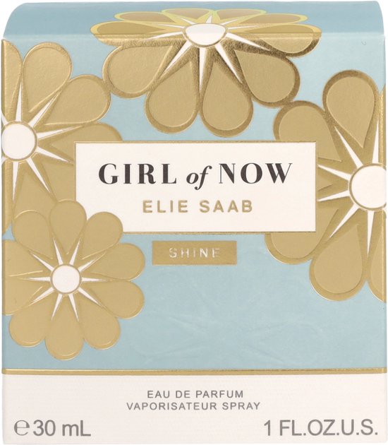 Elie Saab Shine -girl of Now Eau de Parfum - 30ml - Damesparfum-Beschadigde verpakking