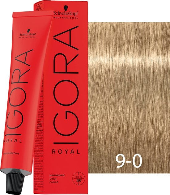 Schwarzkopf Igora Royal 9-0 - 60 ml - Haarverf