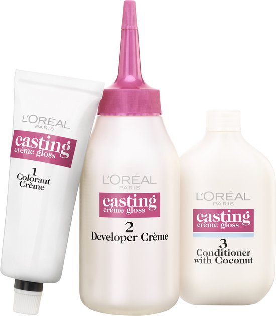 L'Oréal Paris Casting Crème Gloss 300 Dark Delight Donkerbruin - Verpakking beschadigd -