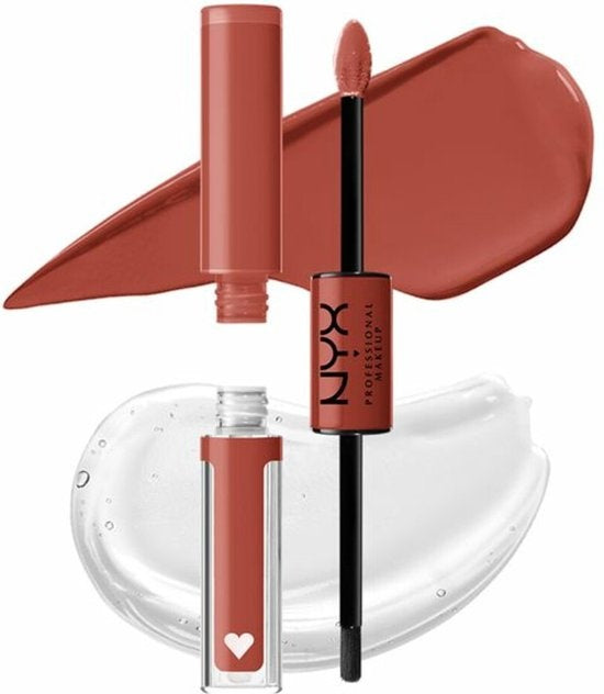 NYX Professional Makeup Shine Loud High Shine Lip Color - Life Goals - Glanzende Vloeibare Lippenstift - Bruin