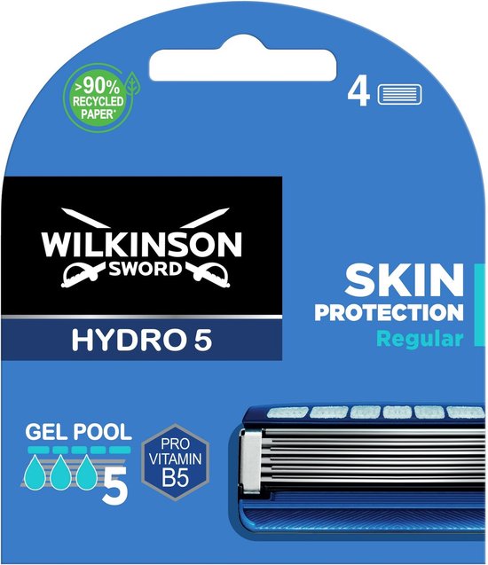 Wilkinson Sword Hydro 5 Skin Protection - Refill Blades - Pack of 4 - Damaged packaging