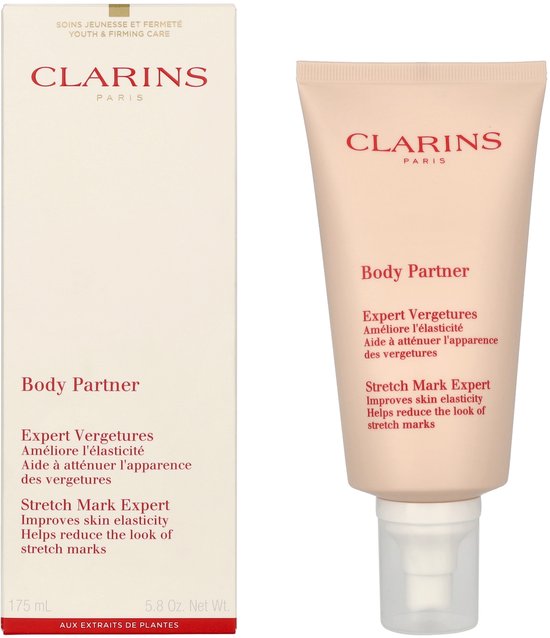 Clarins - Body Partner Stretch Mark Expert - 175 ml - Bodycreme- Beschadigde Verpakking - zonder doosje