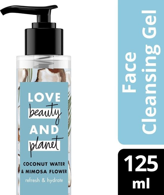 Love Beauty and Planet Gesichtsreiniger Kokoswasser &amp; Mimosenblüte – 125 ml