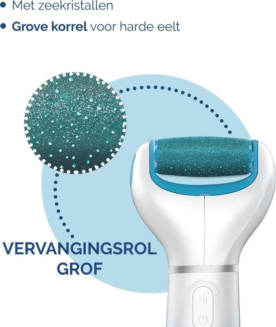 Scholl Velvet Smooth Interchangeable Roller Regular - 2 pieces - Callus remover 2 pieces - Packaging damaged