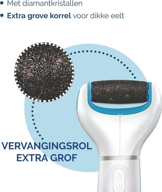 Scholl Fußfeile – Velvet Smooth Nachfüllung – Extra grob – 2 Stück – Verpackung beschädigt