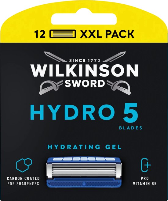 Wilkinson Sword Hydro 5 - navulmesjes 12 stuks - Verpakking beschadigd
