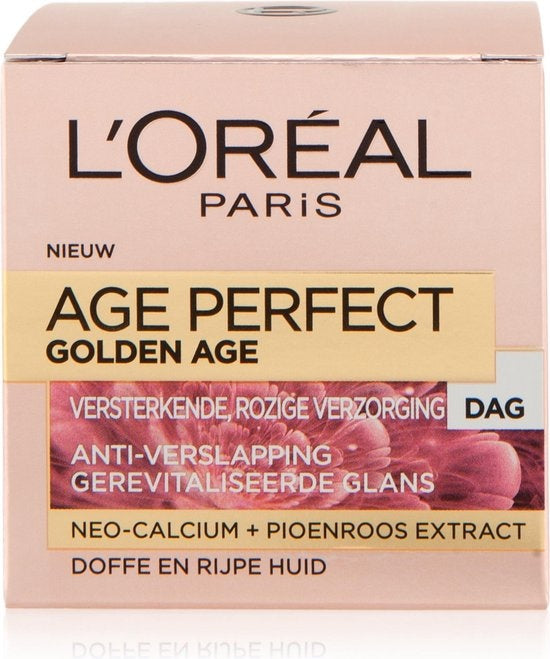 L'Oréal Paris Age Perfect Golden Age Tagescreme – 50 ml – Anti-Falten – Verpackung beschädigt