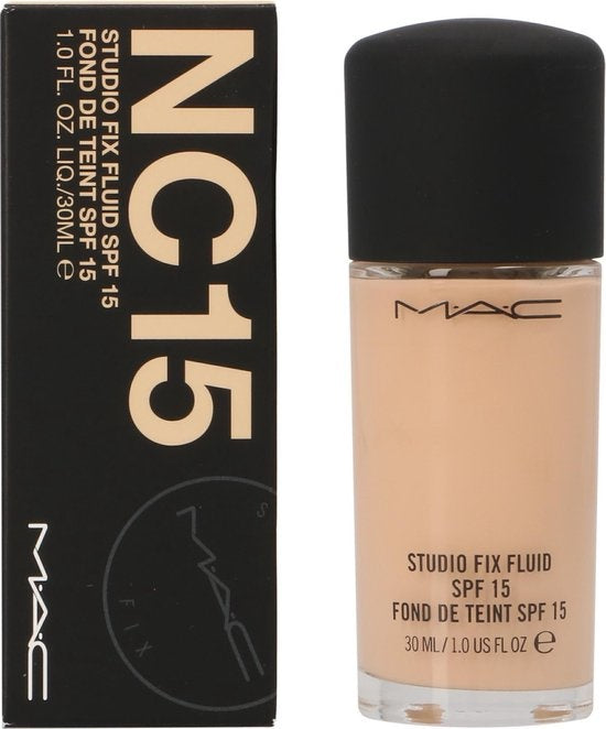 MAC Cosmetics Studio Fix Fluid Foundation – NC15 – Verpackung fehlt