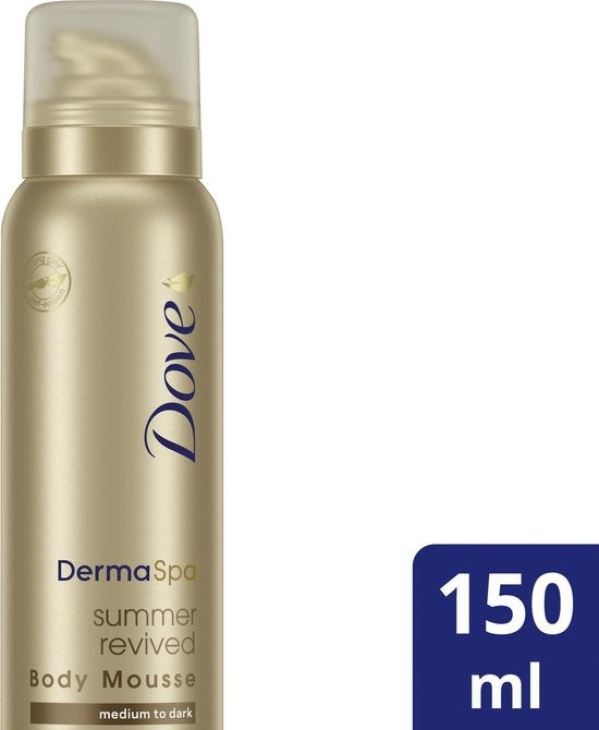 DOVE - DermaSpa Body Mousse Tanning Medium-Dunkel 150 ml