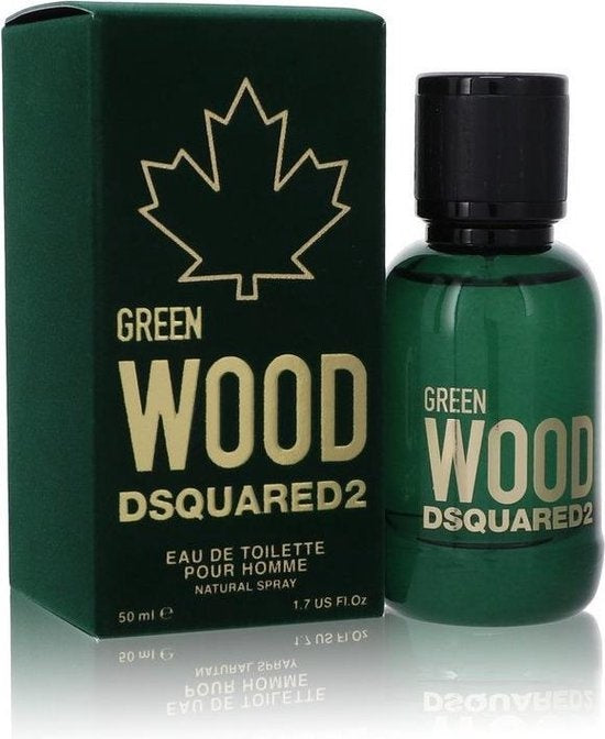 Dsquared2 Green Wood pour Homme - Eau de toilette 50 ml - Men's perfume - Damaged packaging