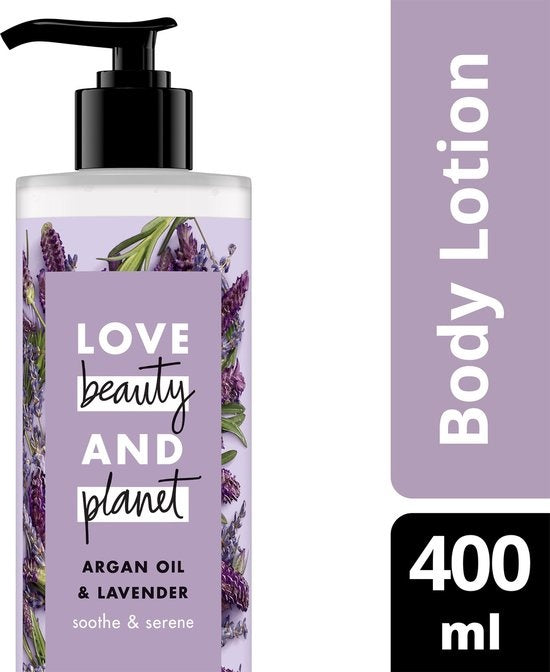 Love Beauty And Planet Purple BambooBox Argan Oil & Lavendel Geschenkset - Verpakking beschadigd