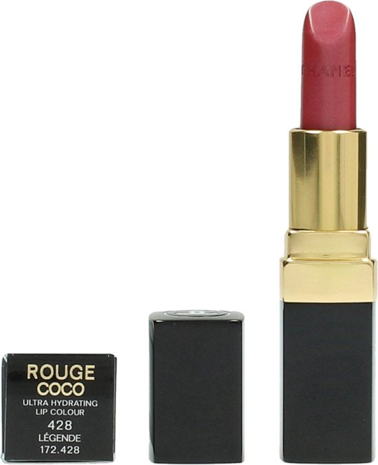 Chanel Rouge Coco Lippenstift – Lippenstift – 428 Legende – Beschädigte Verpackung