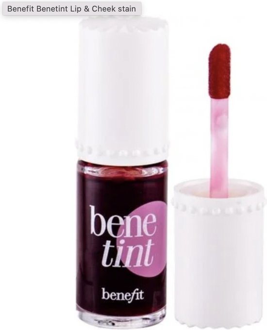 Benefit Benetint Rose tint Lip & Cheek Color - Vloeibare lippenstift en blush - 6 ml- Verpakking beschadigd