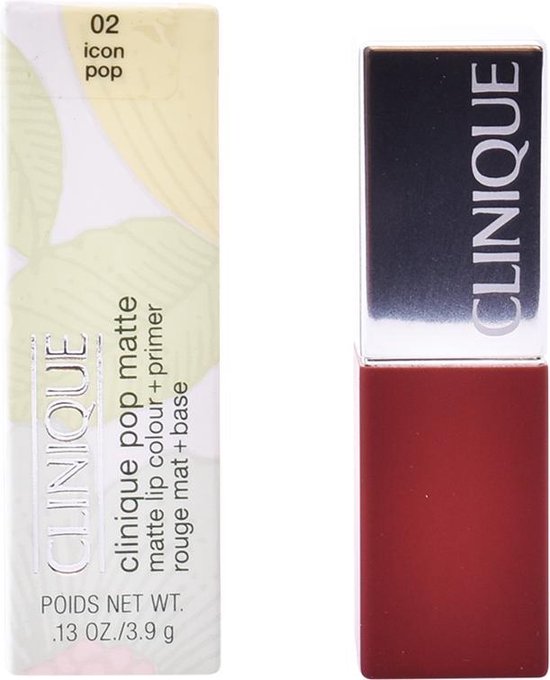 Clinique Pop Matte Lip Colour + Primer Lippenstift - Icon Pop