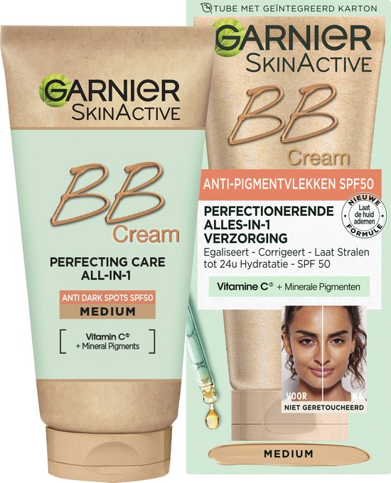 Garnier Skinactive Face SkinActive Anti-Pigmentierungsflecken BB Cream SPF50 - 50 ml