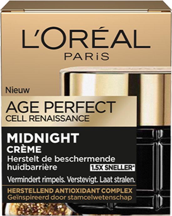 L'Oréal Paris Age Perfect Golden Age Anti-Falten-Nachtcreme – 50 ml