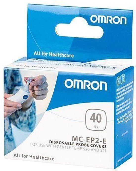 Omron Thermometer-Schutzhüllen – für MC520, MC521 und MC522 – 40 Stück