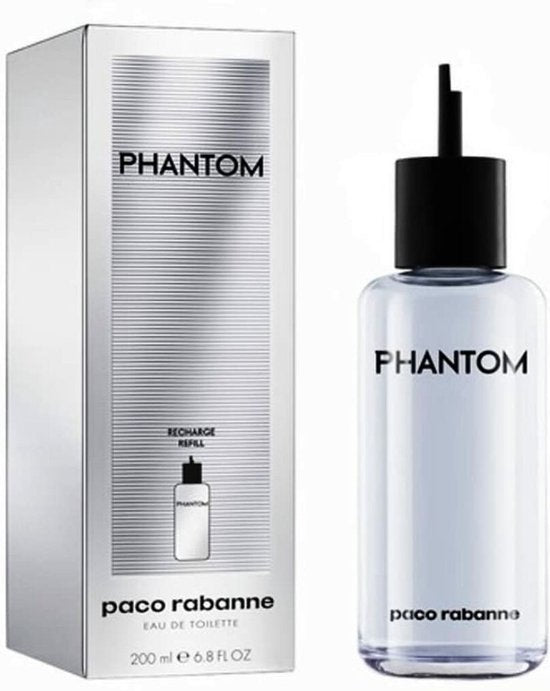 Paco Rabanne Phantom 200 ml Eau de Toilette Refill Bottle - Men's perfume