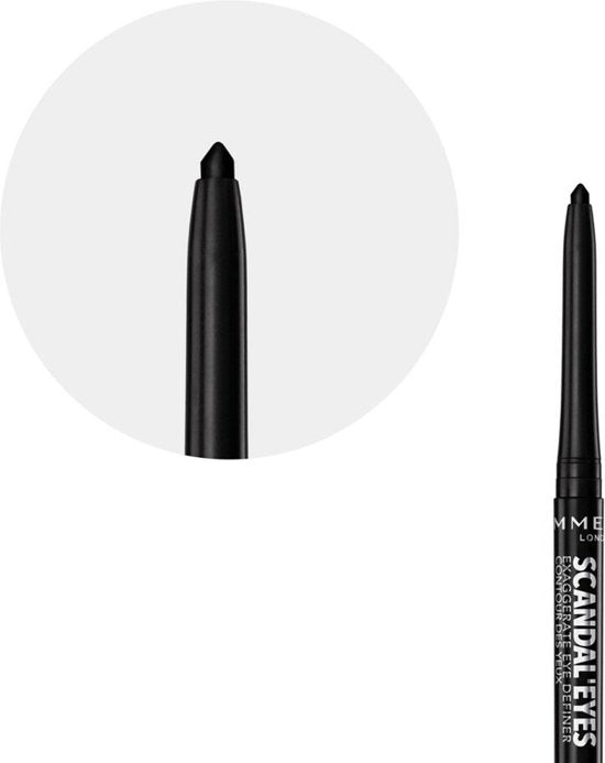 Rimmel London Exaggerate Full Colour Eye Definer Oogpotlood - 001 Black