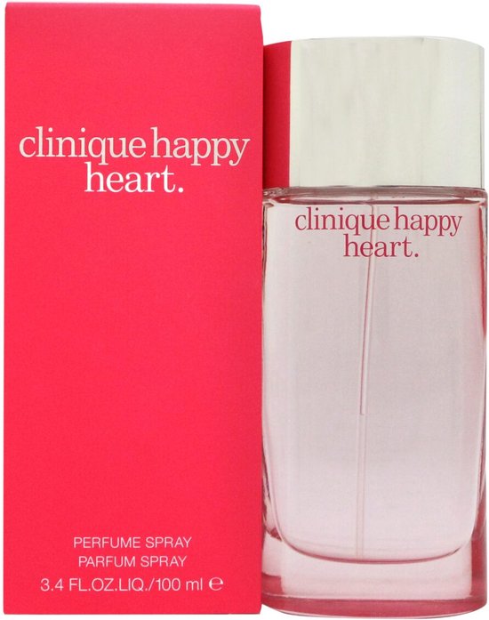 Clinique Happy Heart Perfume - Floral Eau de Parfum for Women - 100 ml - Damaged Packaging