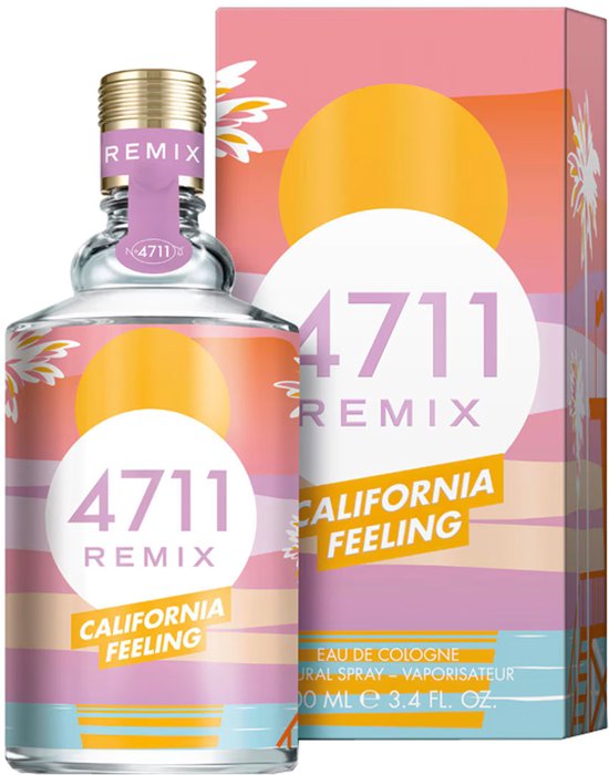 4711 Remix California Feeling Eau De Cologne Spray 100 ml
