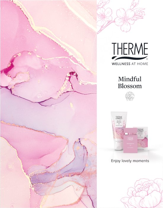 THERME Mindful Blossom Perfume Gift Set - geschenkset - Eau de Parfum 30 ml+Shower Satin 200 ml